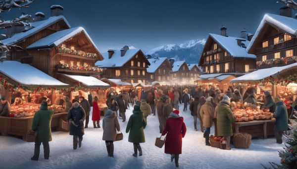 Comment savourer les marchés de Noël en Haute-Savoie