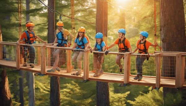 Venez vivre des aventures en famille dans les parcs France Aventure